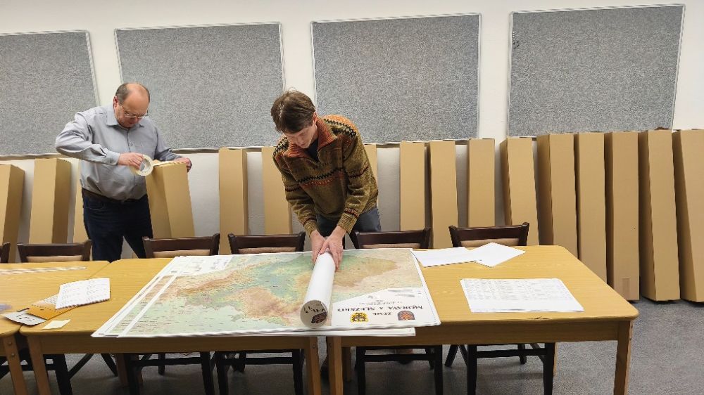 Po sto letech vydaná nová mapa Moravy a Slezska byla do týdne vyprodaná