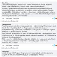 Na facebooku strany SPD a Tomia Okamury vzbudilo vyjádření ministra Zůny poprask. 