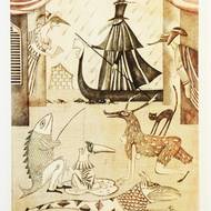 Představení v Benátkách z roku 1995 prezentuje tajemného muže jako gondoliéra.