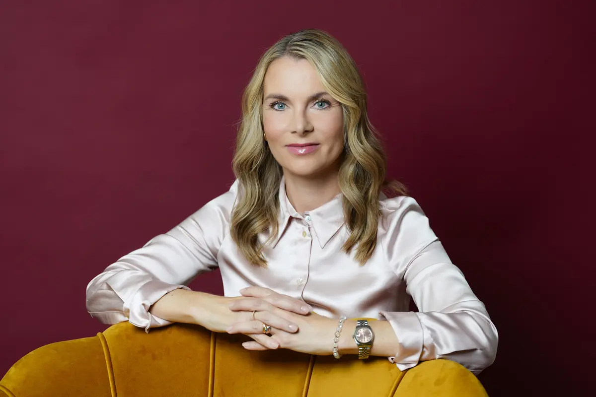 Karla Mráčková. Fotografováno pro přílohu Styl.