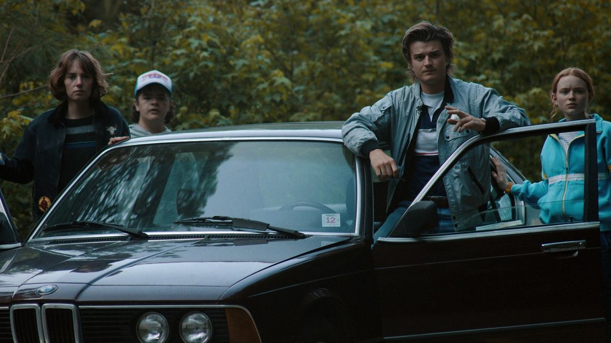 Staré BMW je díky seriálu Stranger Things znovu ikonou