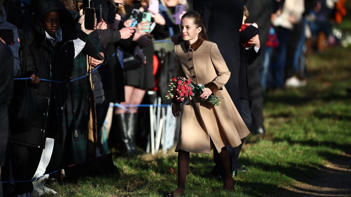 Hvězdou britských Vánoc se stala princezna Charlotte