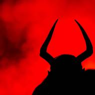 Na rozdíl od českých čertů, krampusáci rádi děsí. 