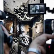 Byty v domech jsou podle fotek absolutně zničené.