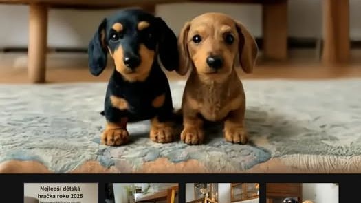 Množí se podvodné e-shopy. Na falešné robotické jezevčíky naletěly stovky lidí