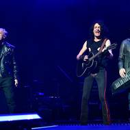 Pražské koncerty byly součástí šňůry na oslavu 40 let existence kapely.