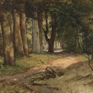 Mýtina v lese (Julius Eduard Mařák; olej na plátně, 80. léta 19. století)