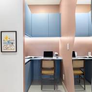 Oblíbená zákoutí: tato útulná kancelář slouží především pro majitelčin koníček - šití.