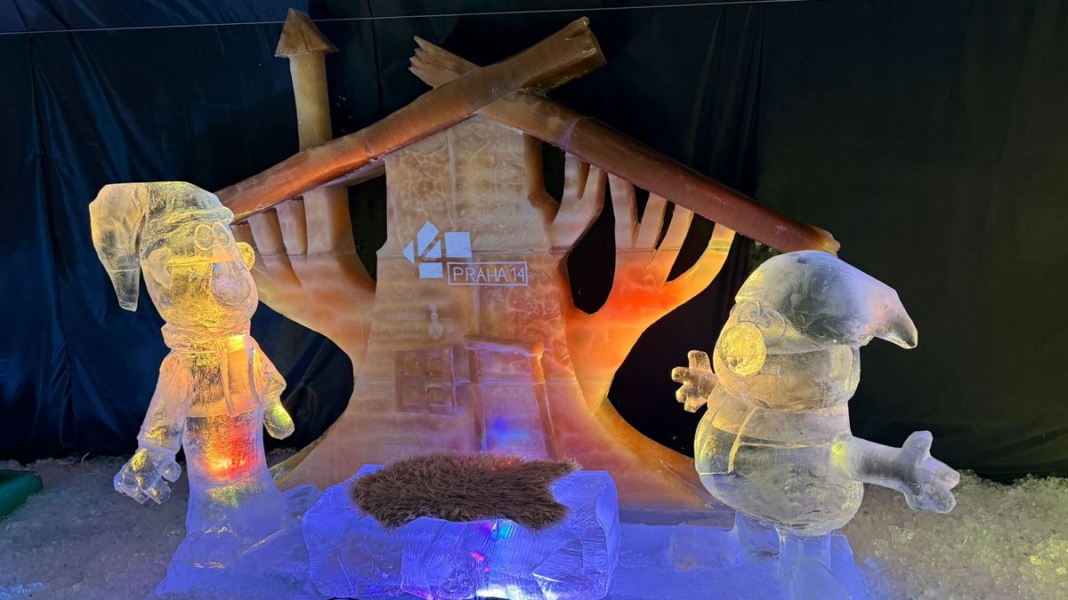 Křemílek a Vochomůrka z ledu. Natočili jsme řezbáře při práci