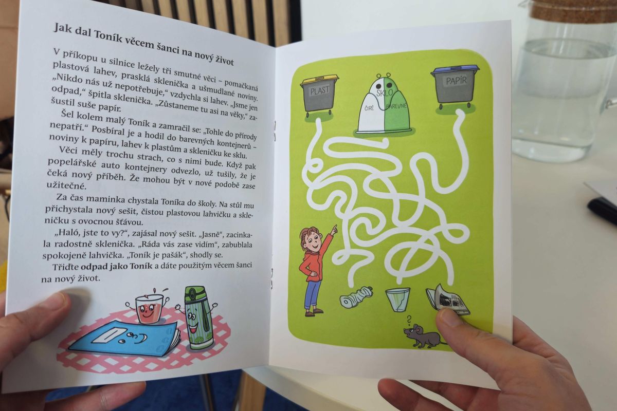 Brněnští popeláři sepsali pohádky. Budou je rozdávat dětem