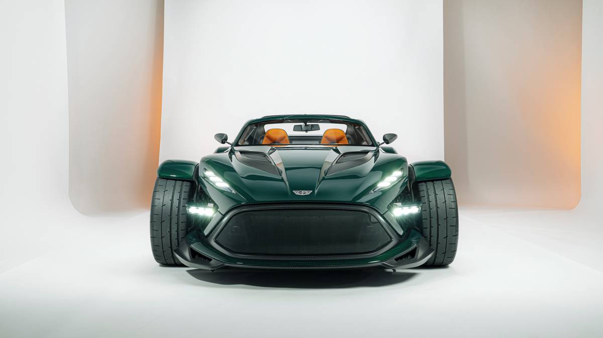 Donkervoort P24 RS je dosud nejextrémnějším vozem nizozemské značky.