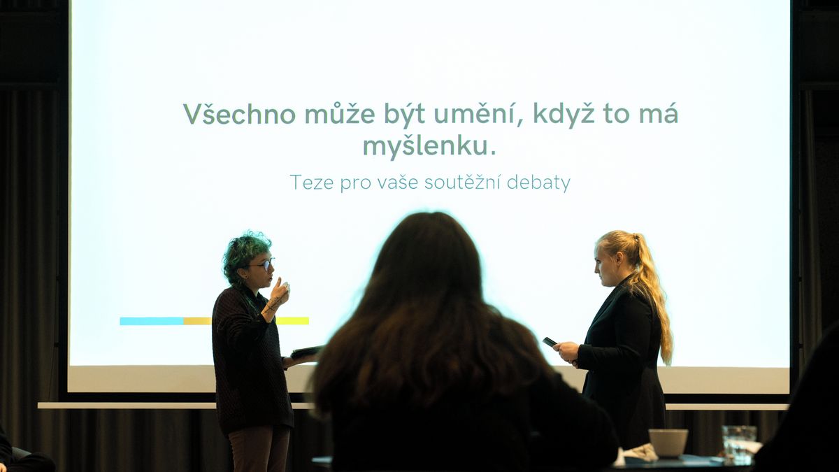 V Kunsthalle debatují středoškoláci o umění. Projekt rozvíjí kritické myšlení i schopnost naslouchat