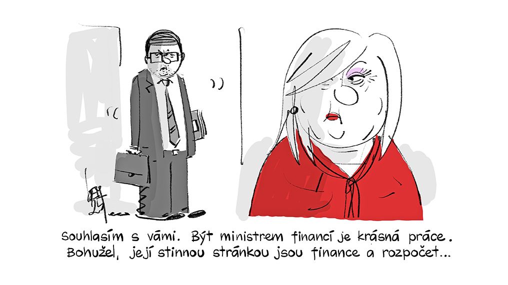 KEMEL: Krásná práce být ministrem financí