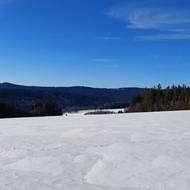 Výhled k údolí Křemelné