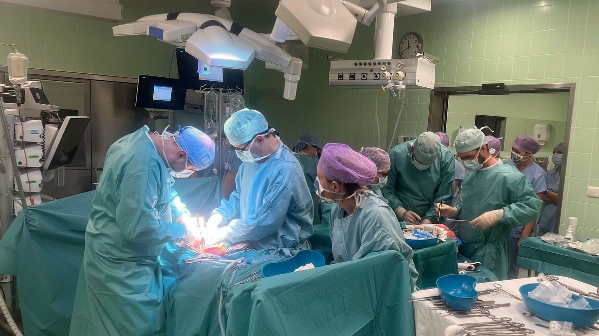Lékaři odebrali v Brně dárci po zástavě oběhu šest orgánů