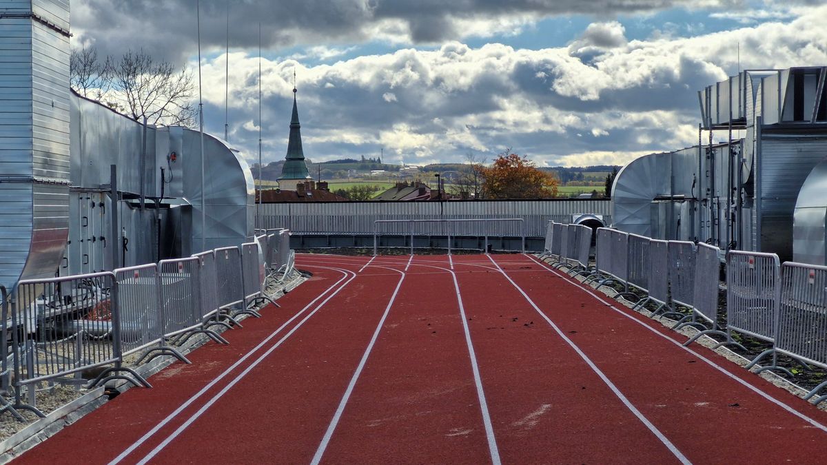 Horácká aréna bude sloužit i jako rozhledna, dostane navíc metr vysoké plošiny