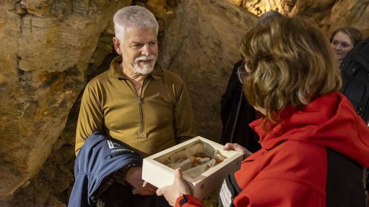 Zbrašovské jeskyně mimořádně otevřely kvůli prezidentovi Pavlovi