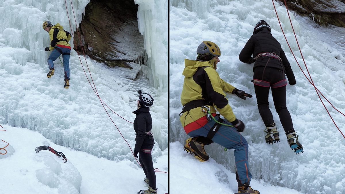 Je to forma sebetrýznění, říká český horolezec o ledolezení. Atrakci si zkusila i redaktorka Novinek