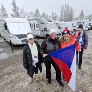 Na biatlon dorazila i parta z Kladenska.