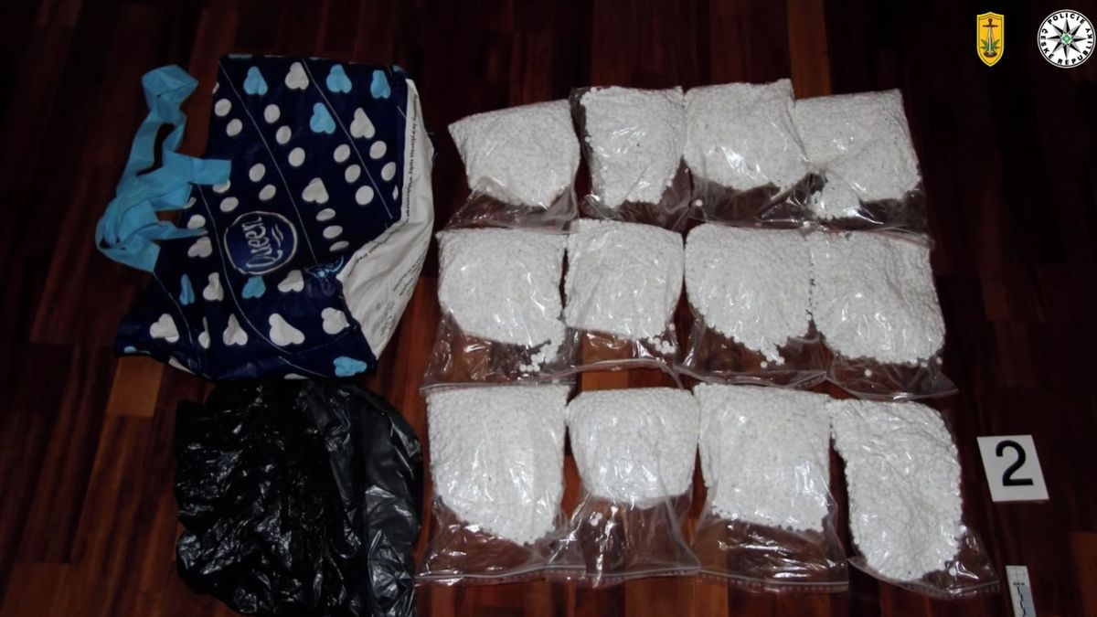 Vozil kila léků na výrobu pervitinu z Polska, za volant posadil matku. Policie v případu obvinila 11 lidí