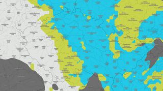 Rozdělené Česko. Na jednom konci sníh, jinde déšť