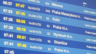 Kvůli ledovce stojí vlaky