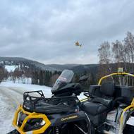 Německá lyžařka spadla na sjezdovce ve skiareálu Bublava.