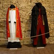 Nechyběly obleky čerta Uriáše, kterého si zahrál Jiří Dvořák.