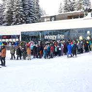 Fronty na Svatém Petru nebyly podle návštěvníků nijak hrozné. Čekalo se kolem deseti až patnácti minut.