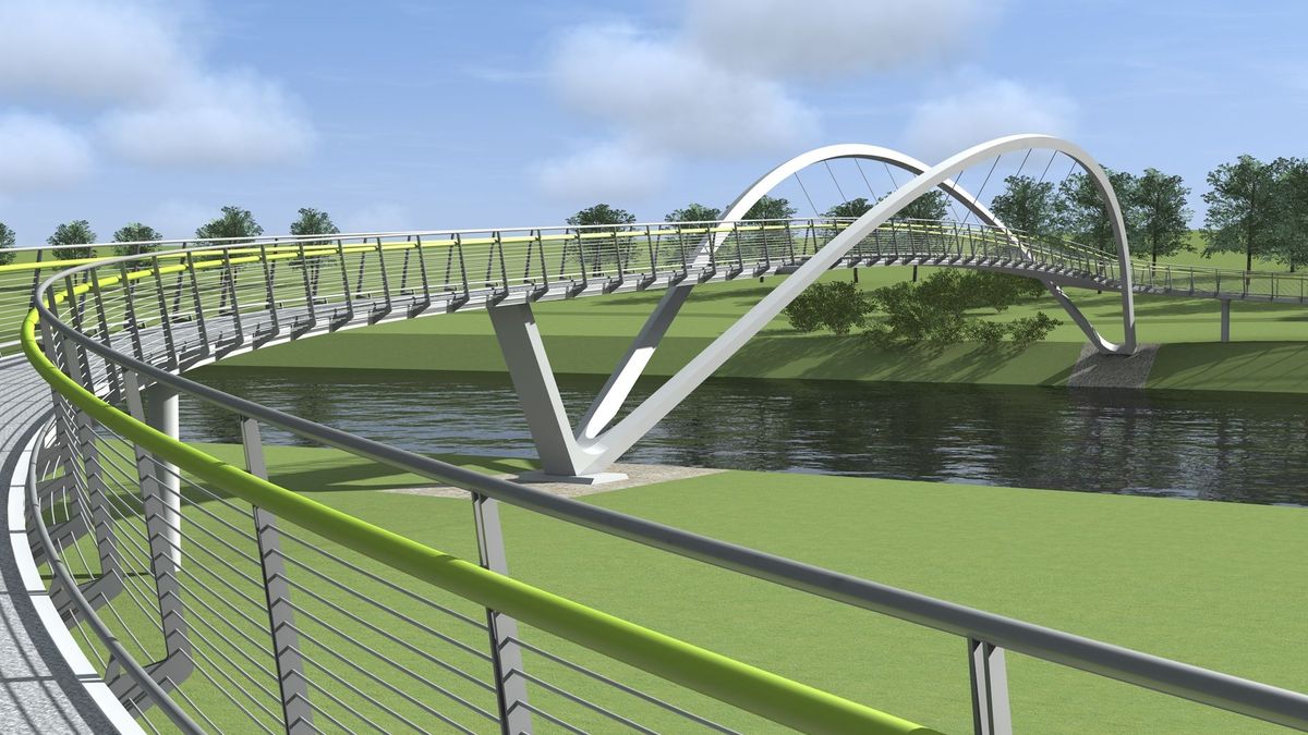 Lávka přes Berounku na Rokycansku má konečně štempl. Teď ještě sehnat peníze