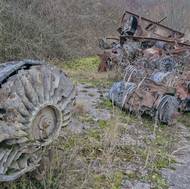 Záběry z místa vybuchlých muničních skladů 12 a 16 ve Vrběticích