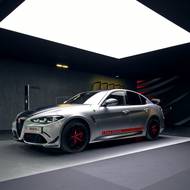 Alfa Romeo Giulia QV Luna Rossa na bruselském autosalonu