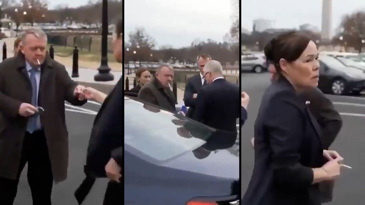 S Vancem to bylo těžké. Ministři zahraničí Dánska a Grónska si po jednání museli dát cigaretu