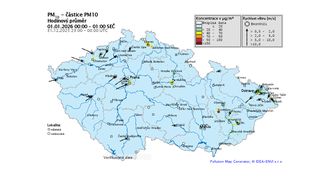Zákaz používání pyrotechniky prospívá ovzduší. Novoroční hodnoty byly nejlepší za 22 let