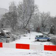 Luxusní čtvrť v Berlíně je po požáru kabelů bez proudu.