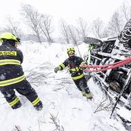 K havárii došlo v sobotu dopoledne.