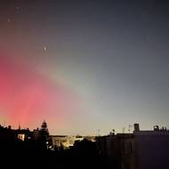 Obloha hrála všemi barvami.