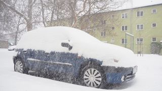 FOTO: Ostravu zasypaly přívaly sněhu