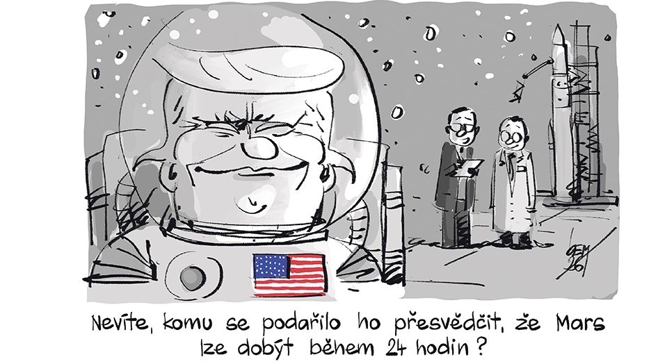 KEMEL: Kdo ho přesvědčil o dobytí Marsu za 24 hodin?