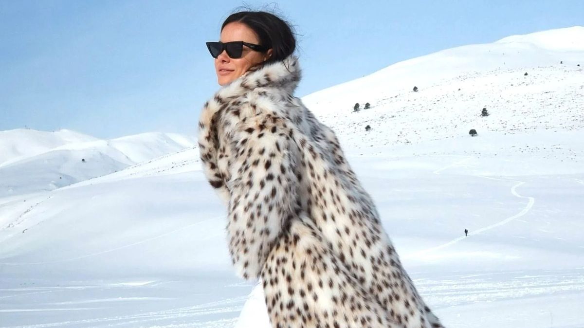 Ideální zimní maskování: Vyzkoušejte módní vzor sněžného leoparda