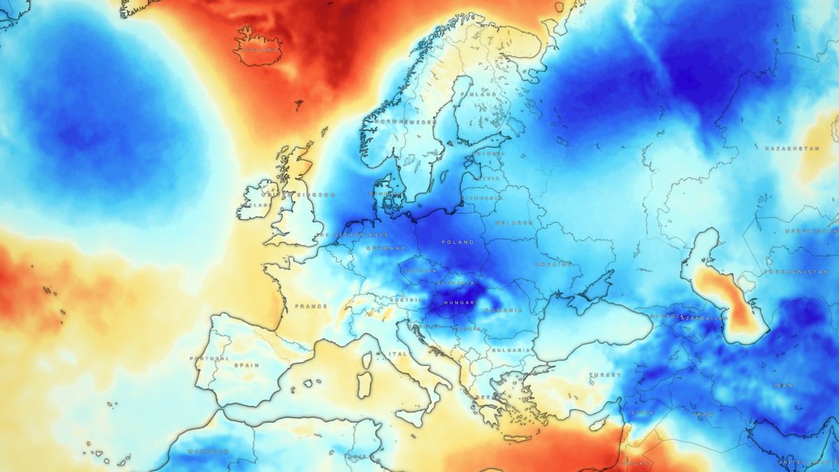 Na střední Evropu znovu dýchne arktický chlad