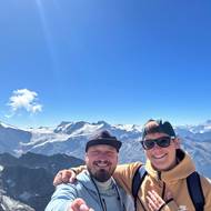 Ve Švýcarsku se Sádlíkem nějakou dobu pobýval i syn.