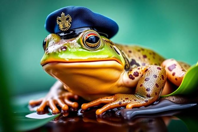 V policejním hlášení vytvořeném AI se policista najednou změnil v žábu