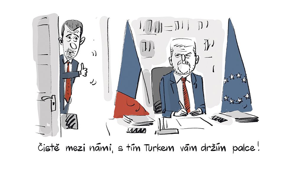 KEMEL: S tím Turkem vám držím palce