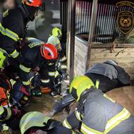 Záchrana koně na Kroměřížsku