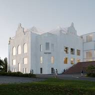 Přístavba Slezskoostravské radnice má stát kolem 280 milionů korun (vizualizace).