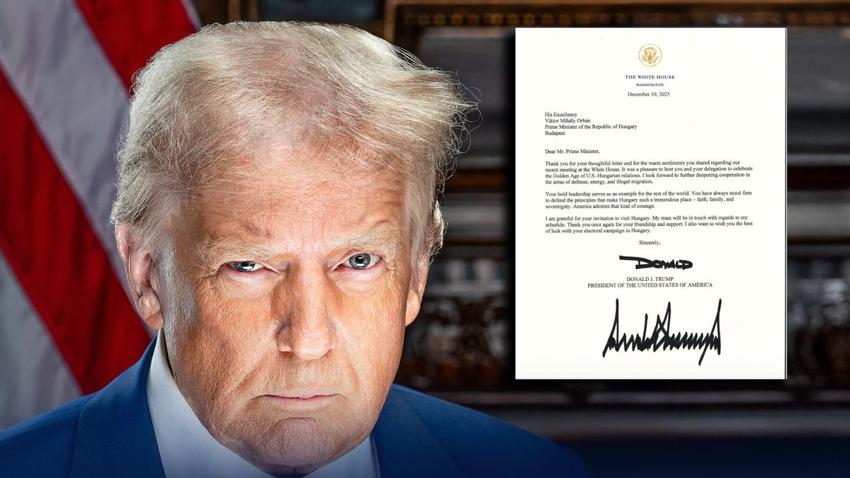 Trump podpořil Orbána v předvolební kampani