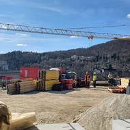 Stavba bezpečnostního přelivu