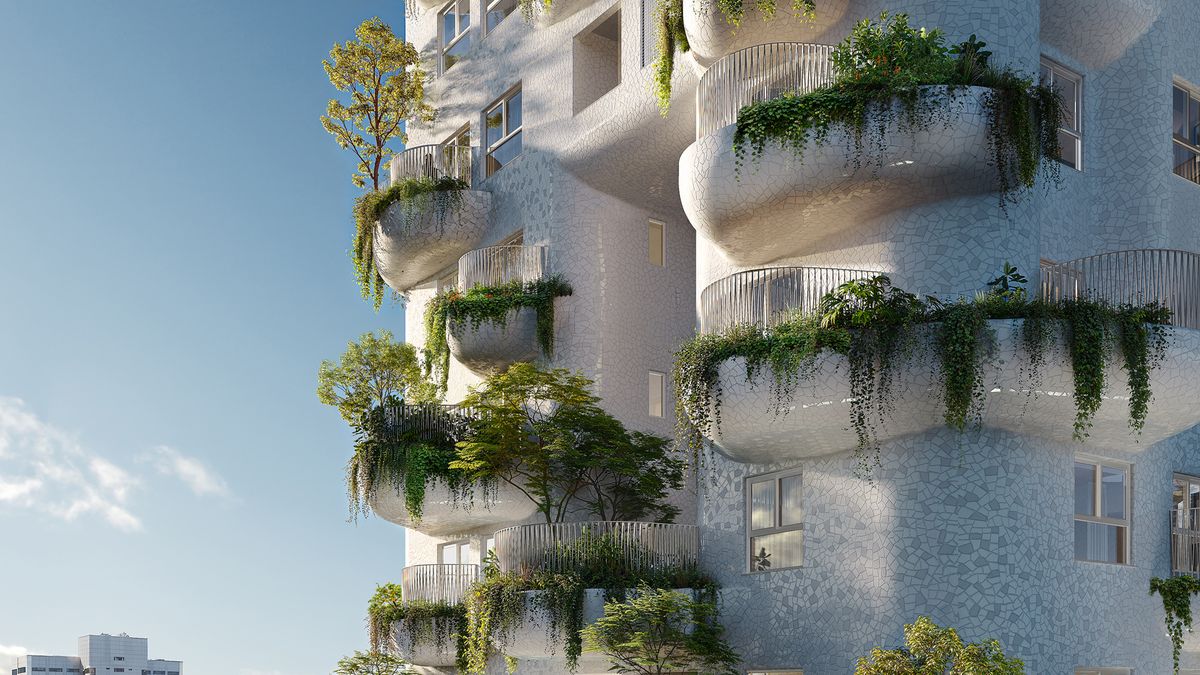 Nizozemští architekti navrhli na Tchaj-wanu dům ve stylu Gaudího