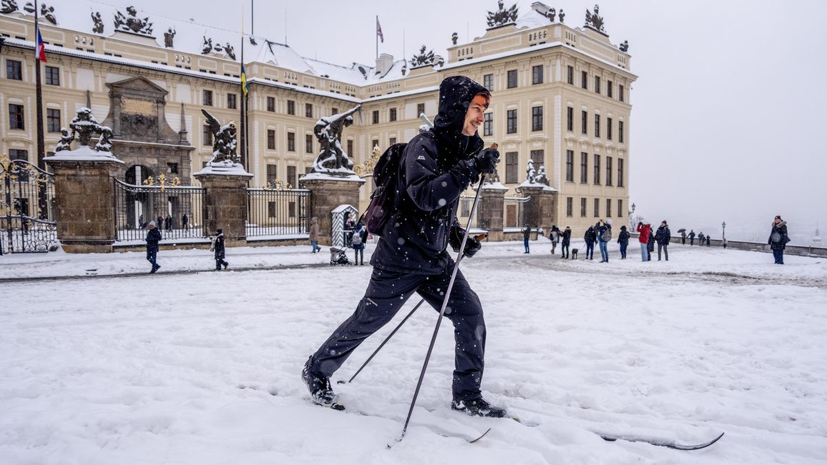 FOTO: Z Prahy je horské zimní středisko